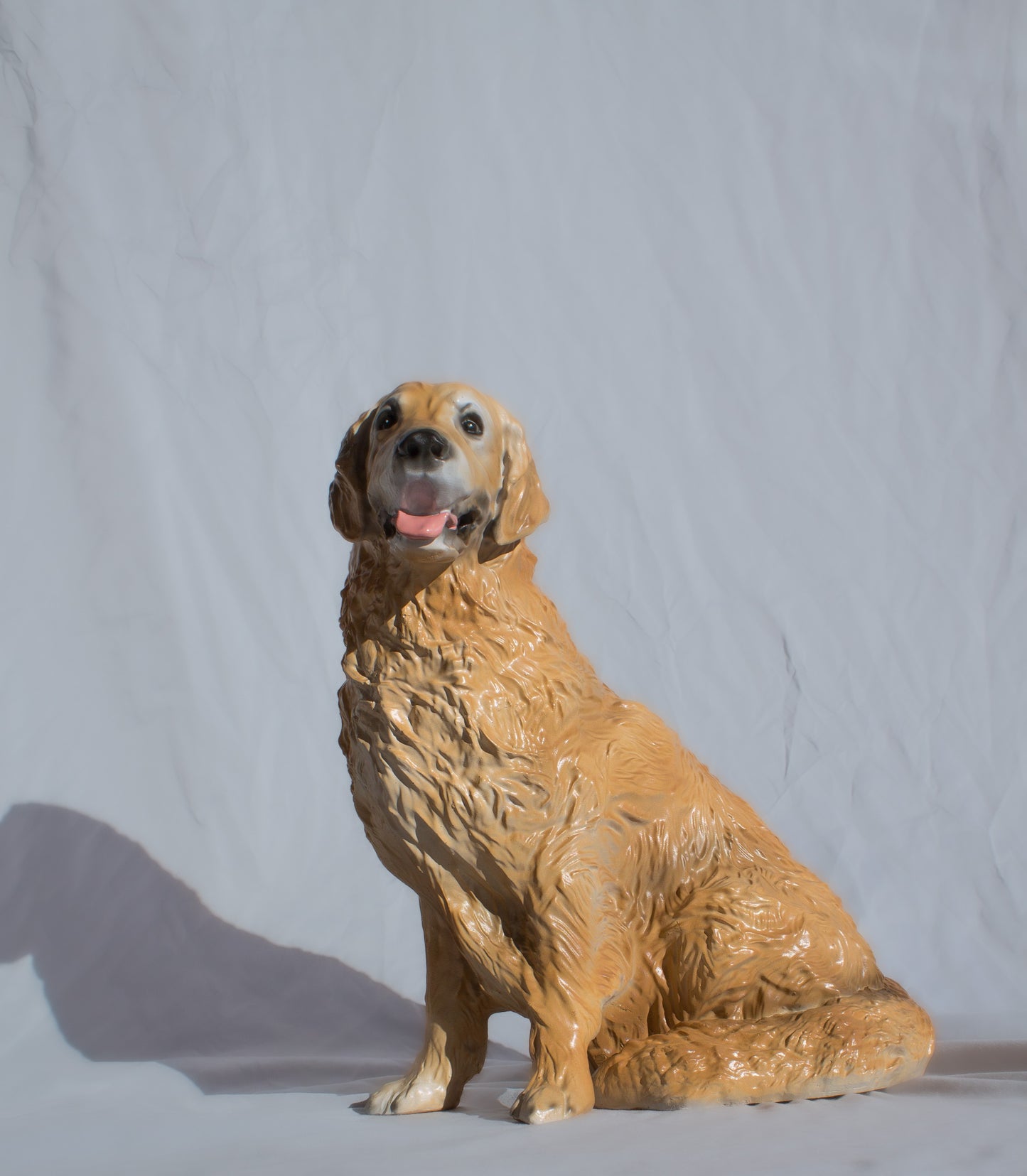 Golden Retriever Statue Urn