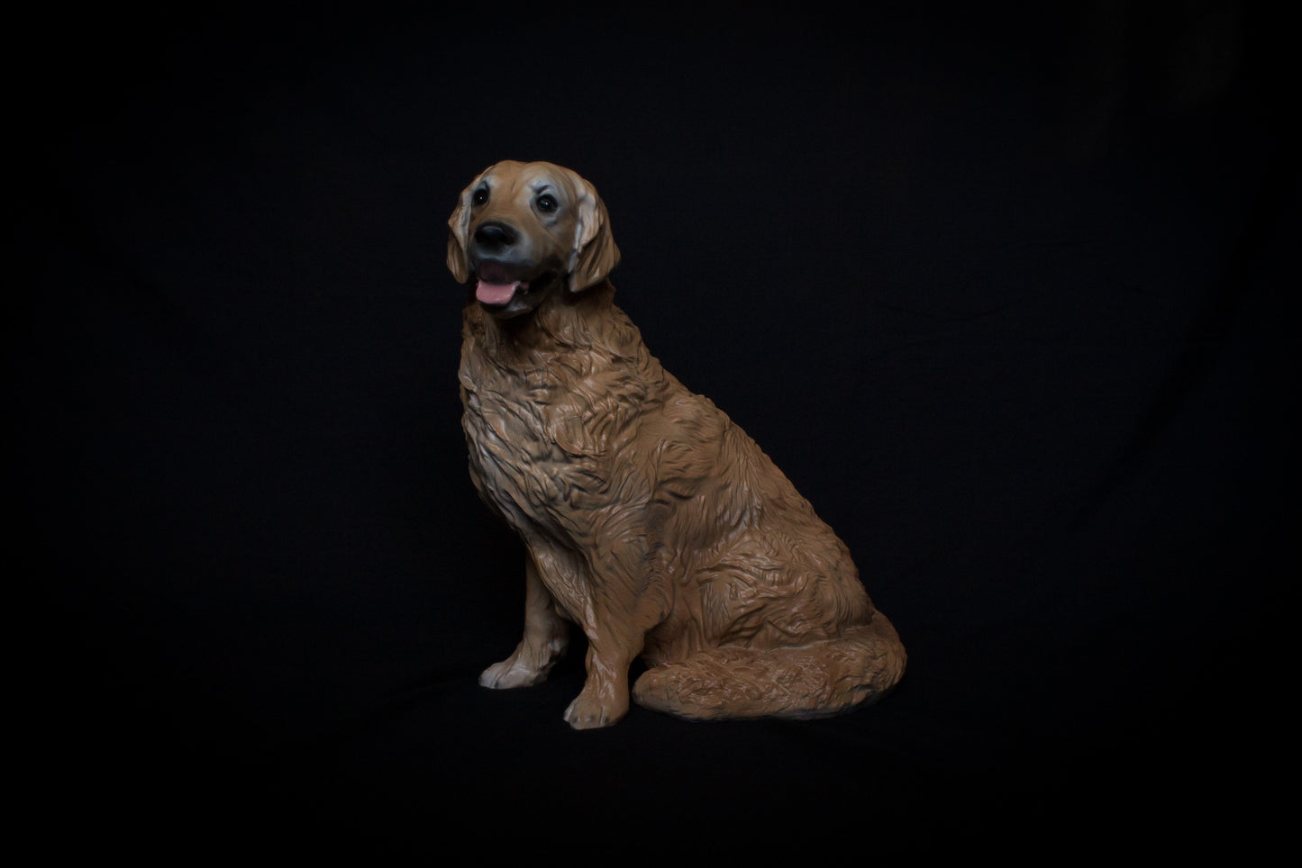 Golden Retriever Statue Urn