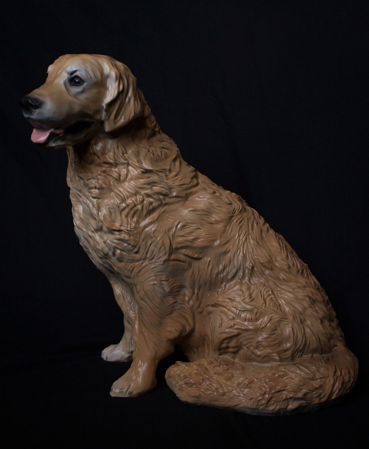 Golden Retriever Statue Urn
